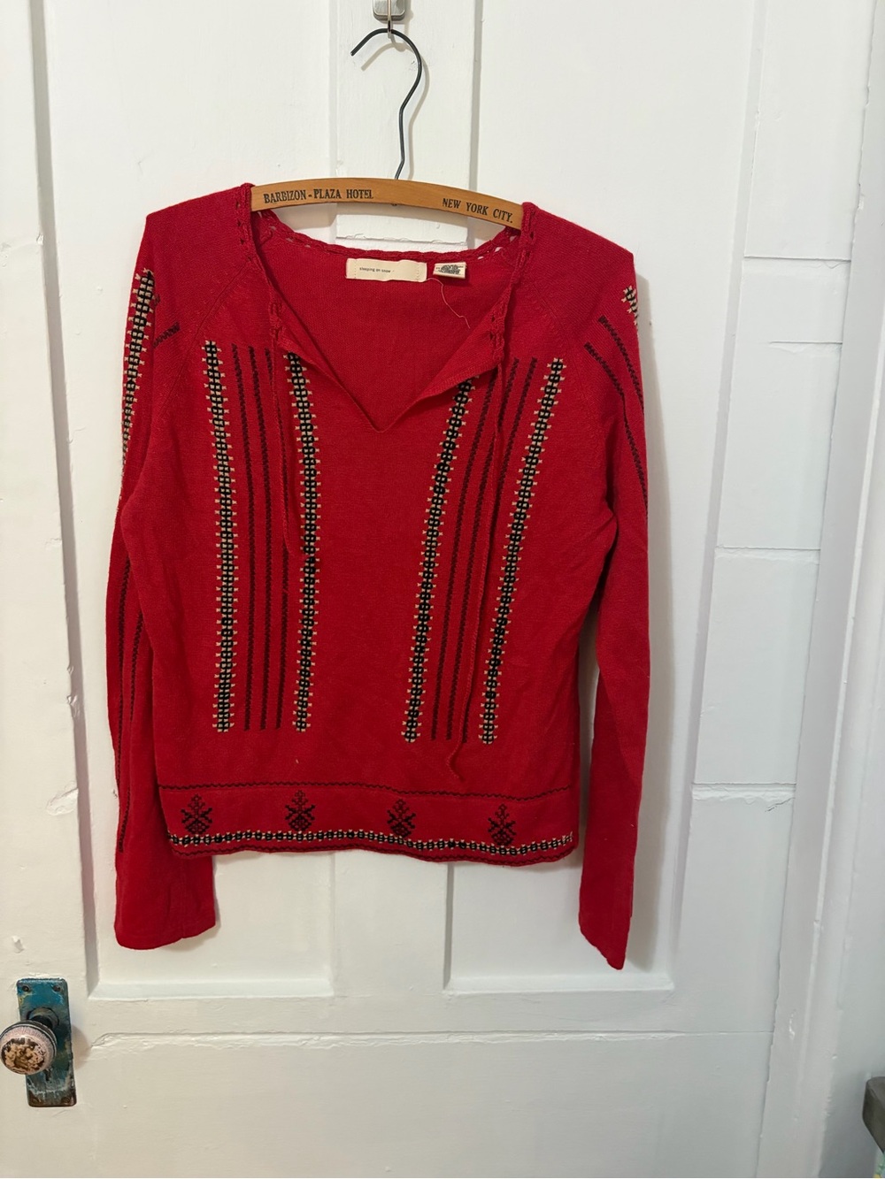 Anthropologie sleeping on snow light knit sweater